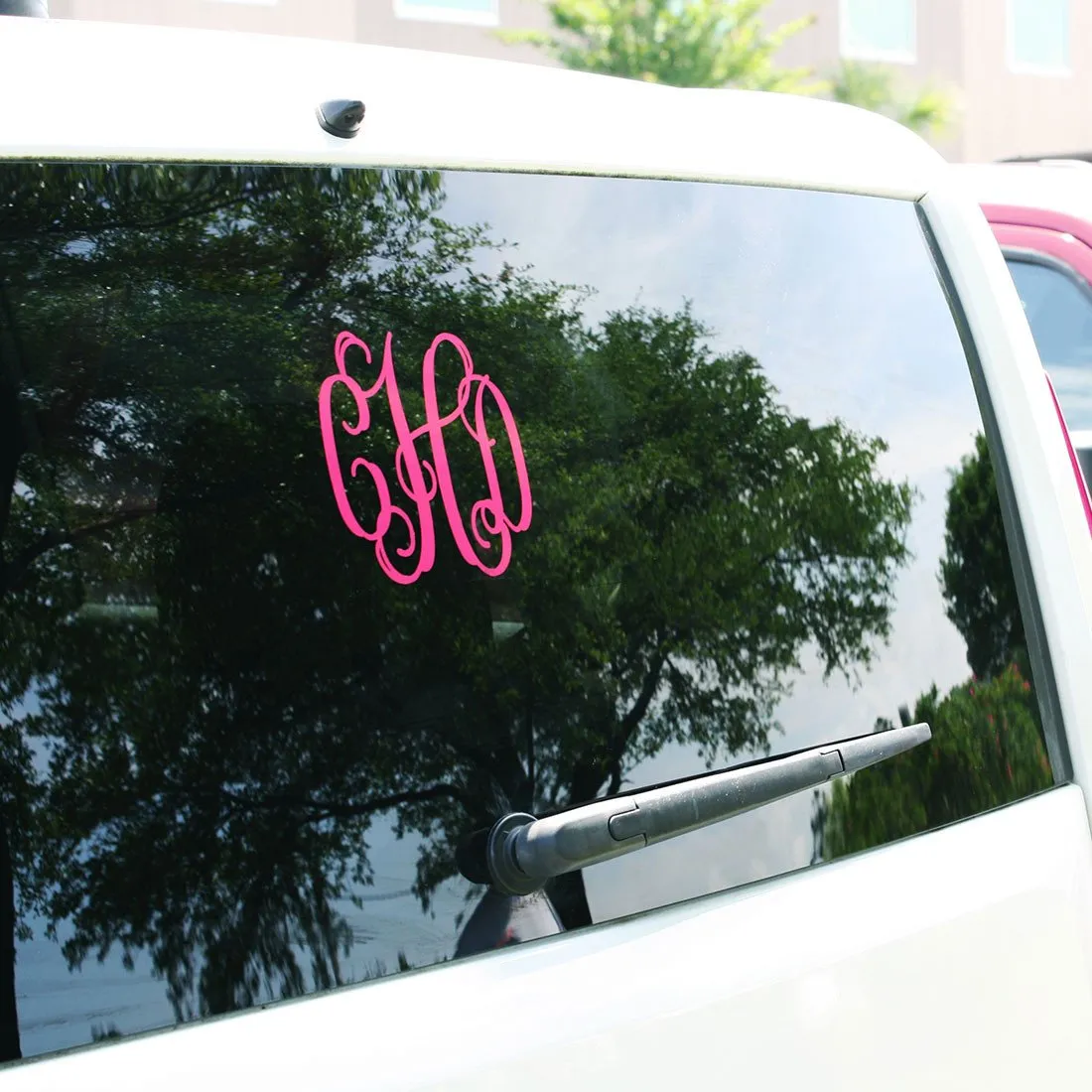 Custom Vinyl Monogram Decal