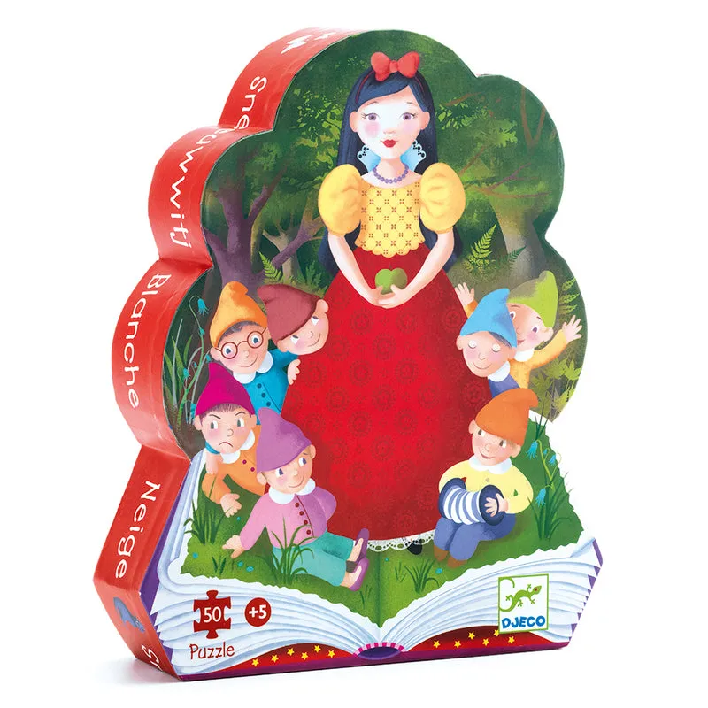 Djeco Snow White 50pc Silhouette Puzzle