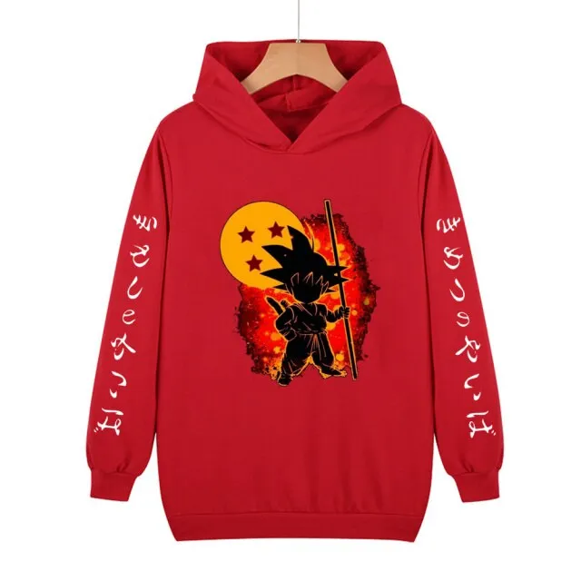 Dragon-Ball Z Kids Goku Sweatshirts Baby Boys Clothes For Men Autumn New Children&#39;s Clothing Thin Hoodies Girls Sweatshirts