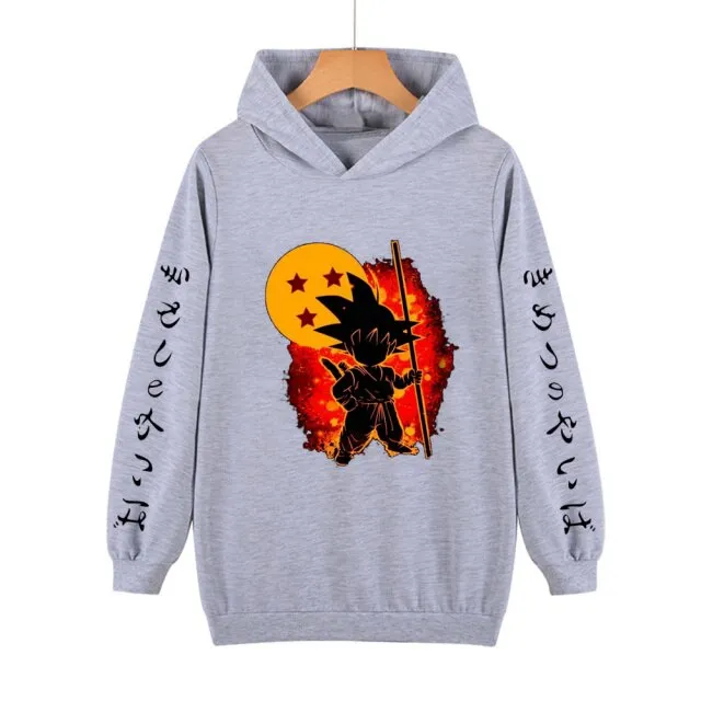 Dragon-Ball Z Kids Goku Sweatshirts Baby Boys Clothes For Men Autumn New Children&#39;s Clothing Thin Hoodies Girls Sweatshirts