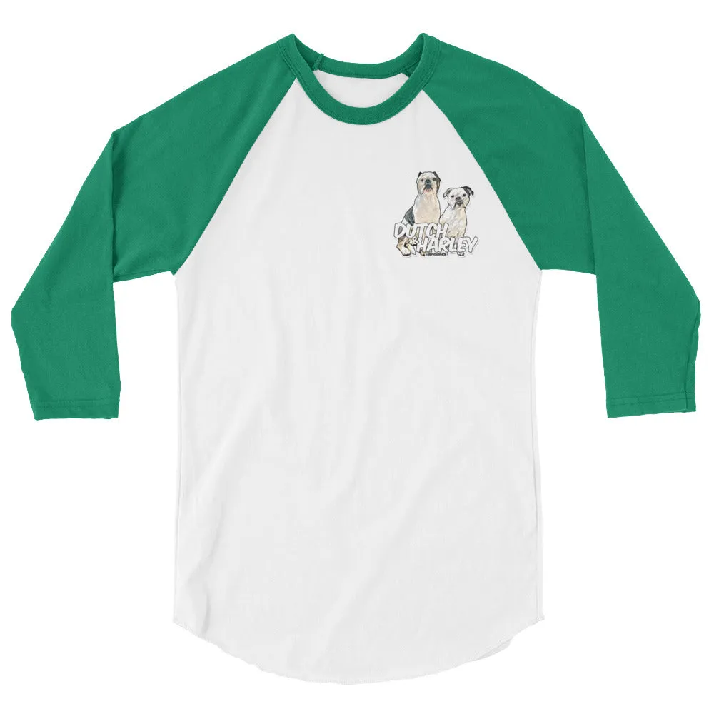 Dutch & Harley 3/4 sleeve raglan shirt