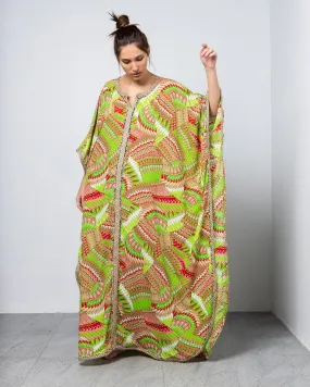 EMBROIDERY OVERSIZED BEACHWEAR 1850 - ملابس للبحر