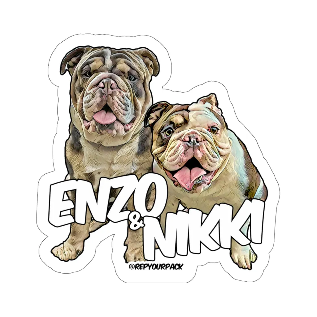 Enzo & Nikki Stickers