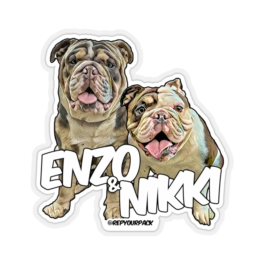 Enzo & Nikki Stickers