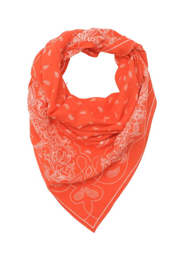 Foulard N°657 in Poppy Red - Moismont