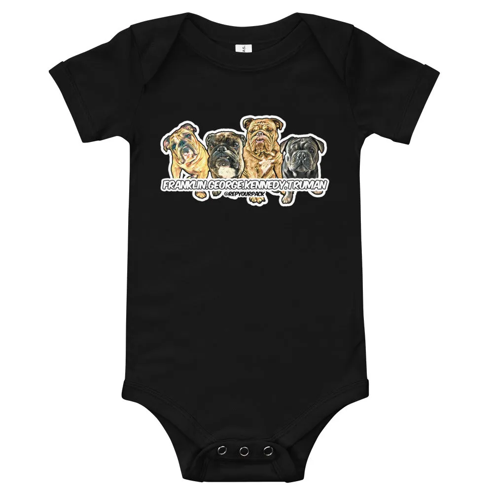 Franklin.George.Kennedy.Truman Baby short sleeve one piece