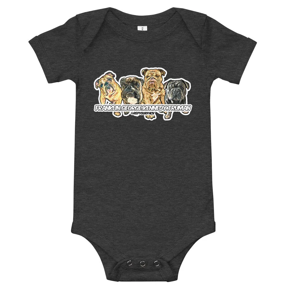 Franklin.George.Kennedy.Truman Baby short sleeve one piece