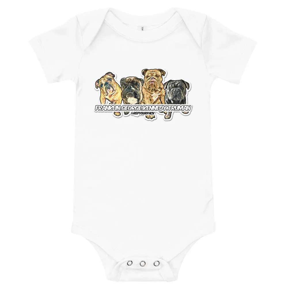 Franklin.George.Kennedy.Truman Baby short sleeve one piece