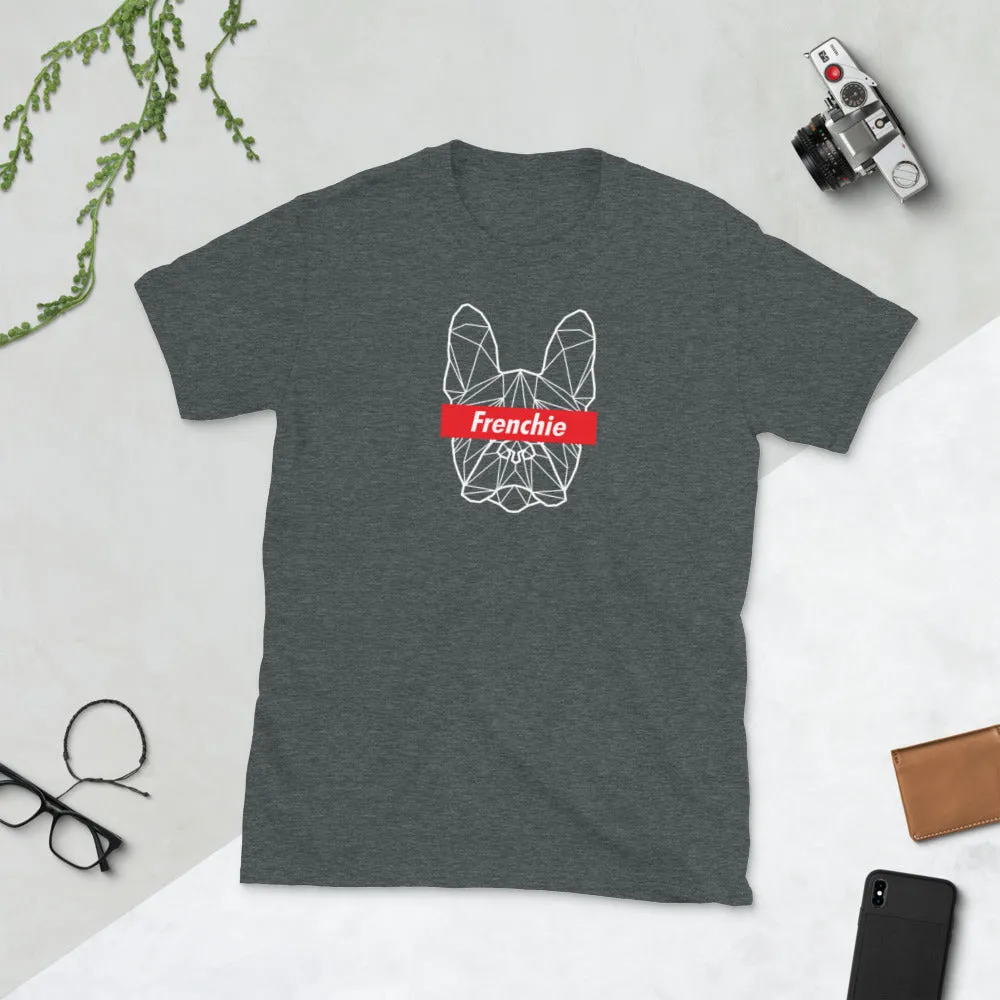 Frenchie White Polygon with Sup Text