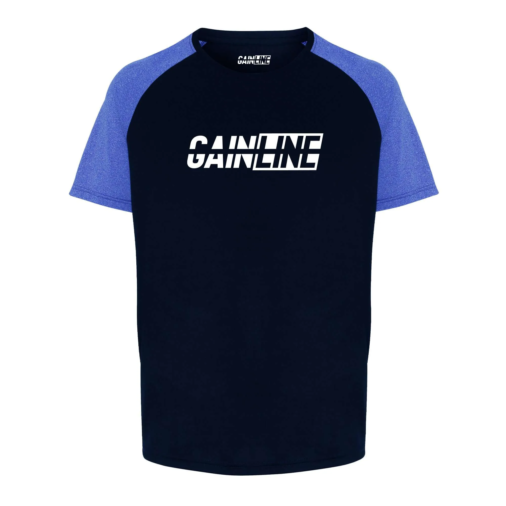 Gainline Rugby Raglan T-Shirt - Navy/Black