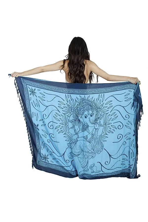 Ganesha Garden Multiway Beach Wrap Sarong