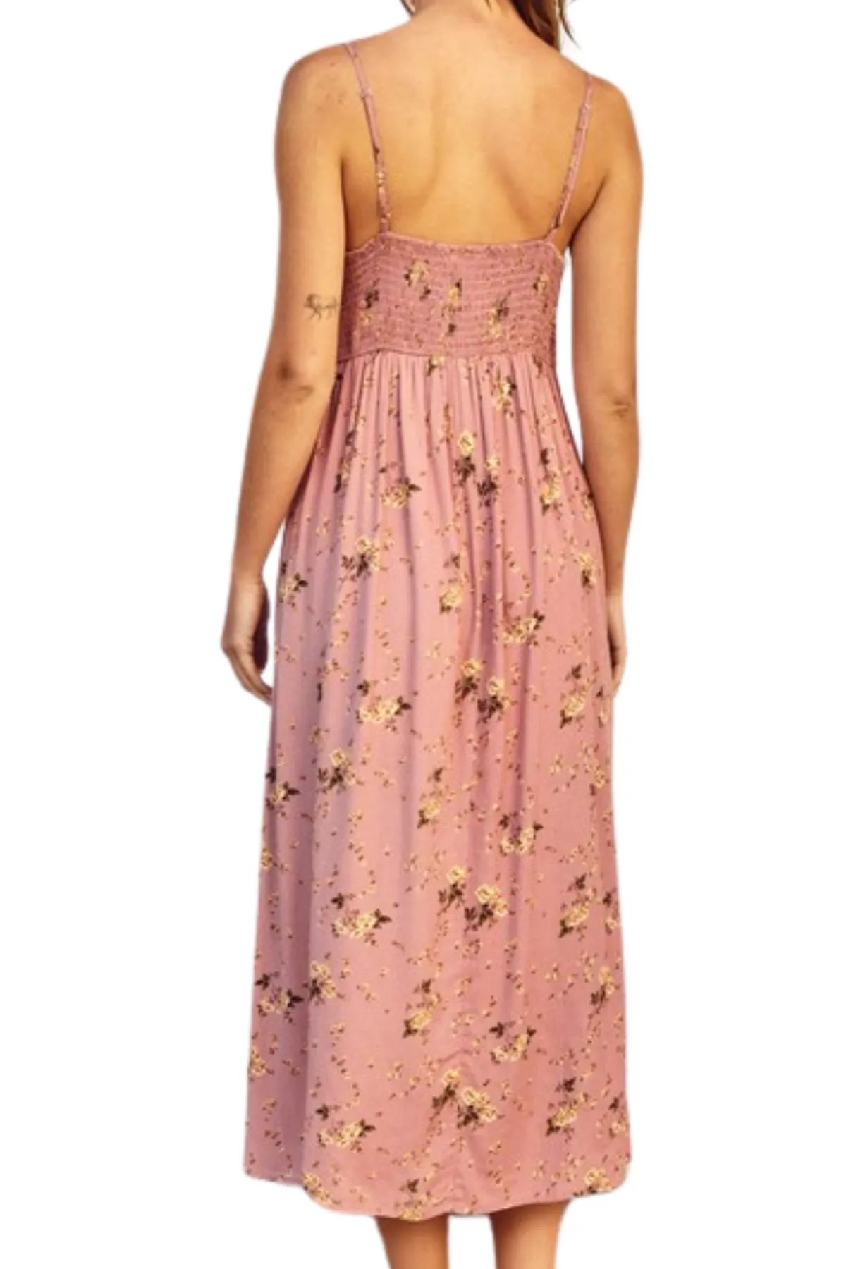 Genevieve Floral Midi Dress