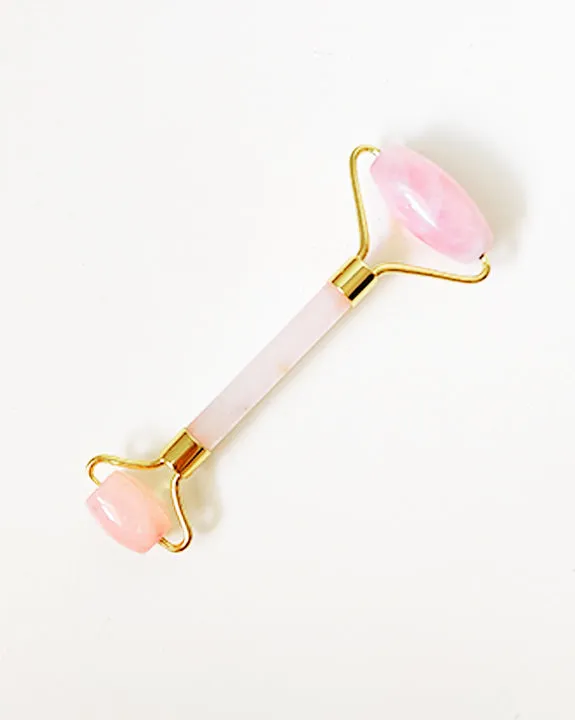 Gua Sha Rose Quartz Facial Roller