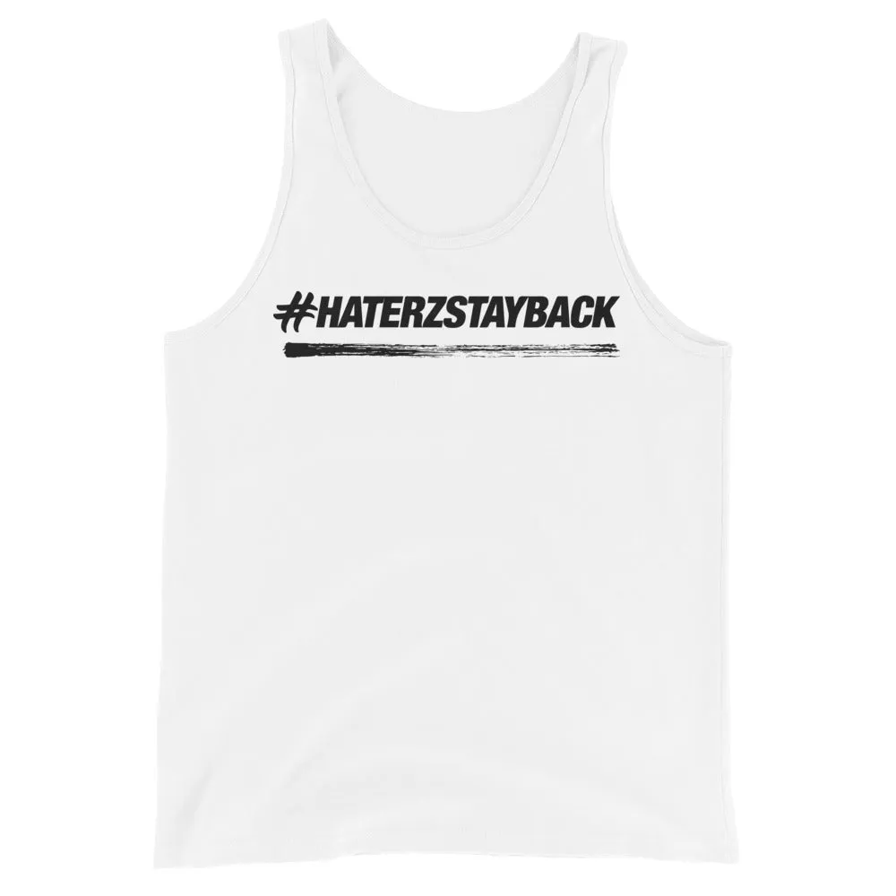 #HaterzStayBack Men's Tank Top (White)