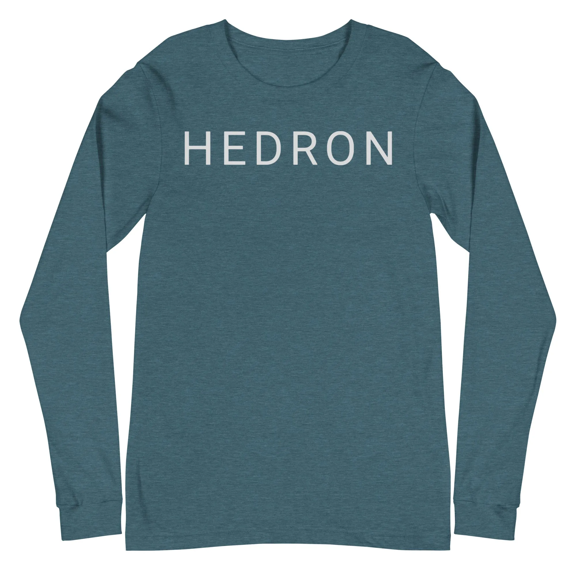 Hedron Unisex Long Sleeve Tee (Front & Back)