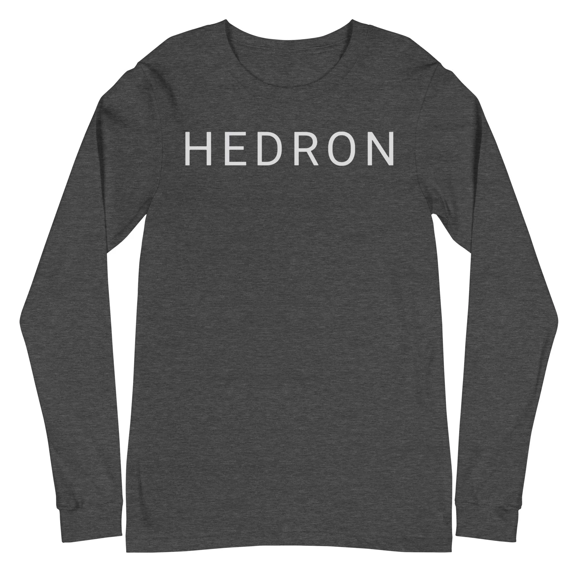 Hedron Unisex Long Sleeve Tee (Front & Back)