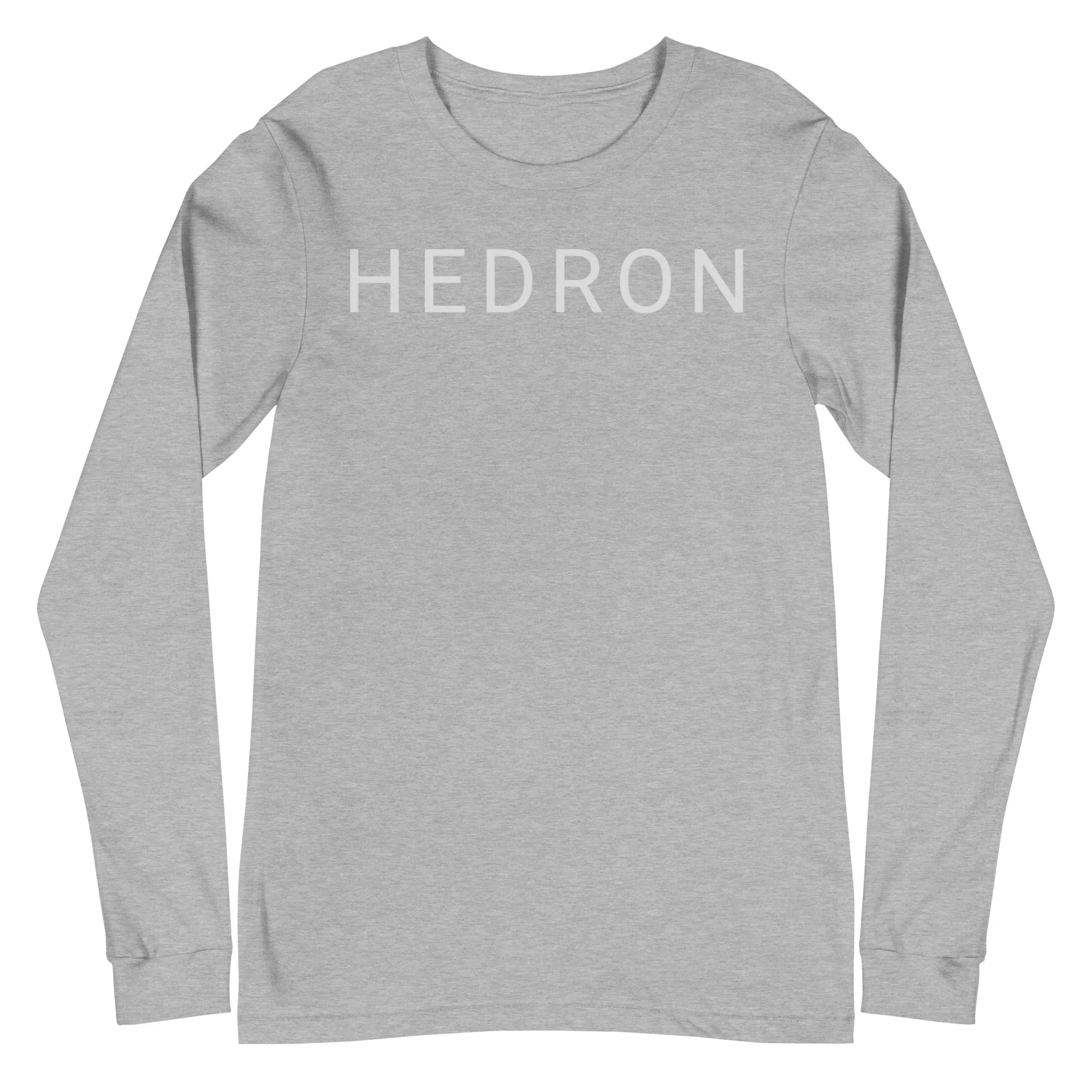 Hedron Unisex Long Sleeve Tee (Front & Back)