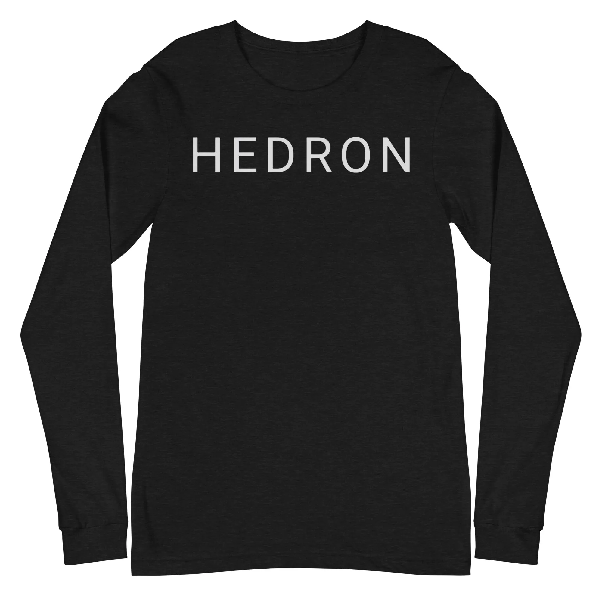 Hedron Unisex Long Sleeve Tee (Front & Back)