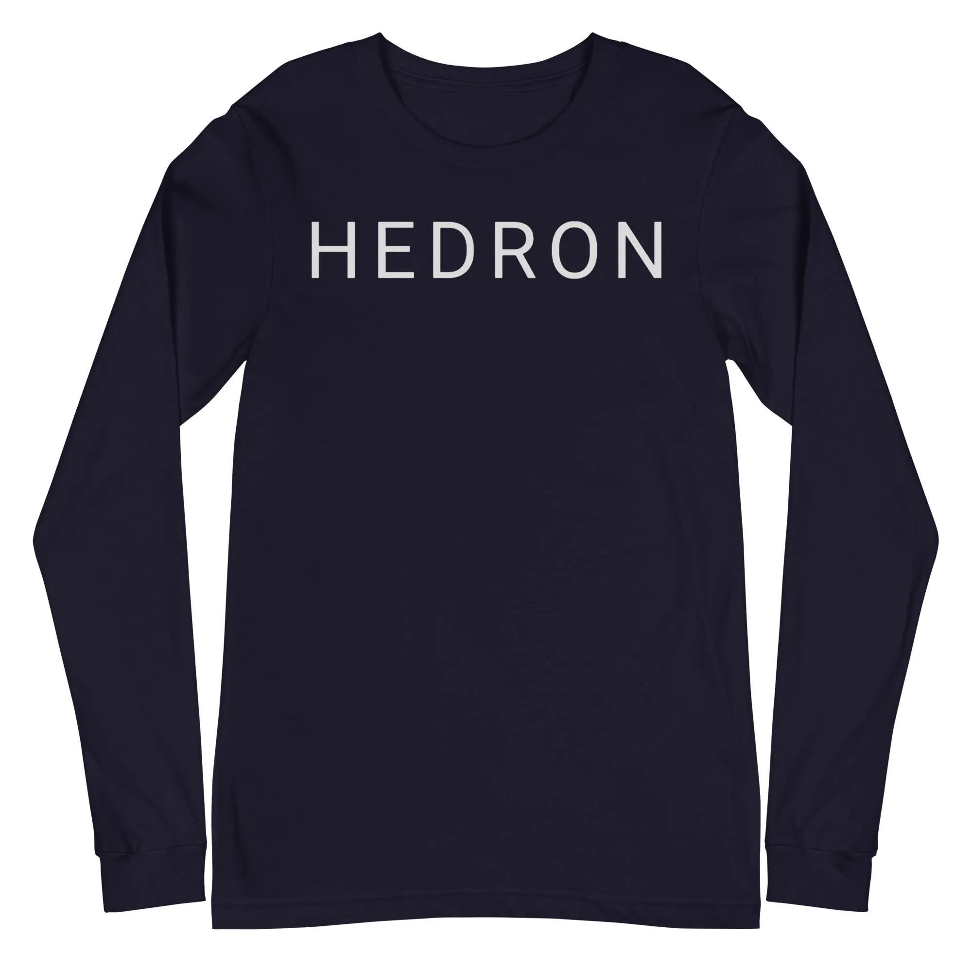 Hedron Unisex Long Sleeve Tee (Front & Back)