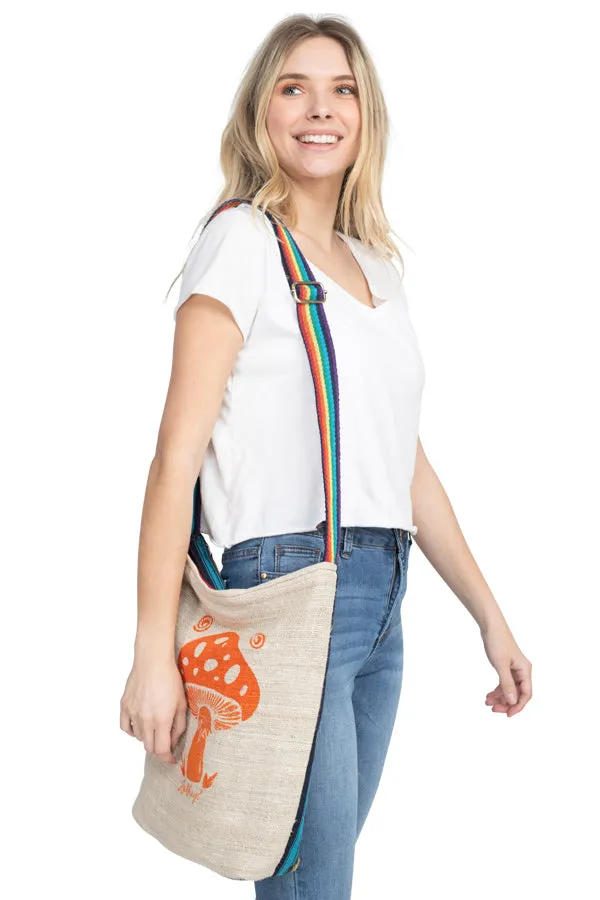 Hemp Cotton Crossbody Bag