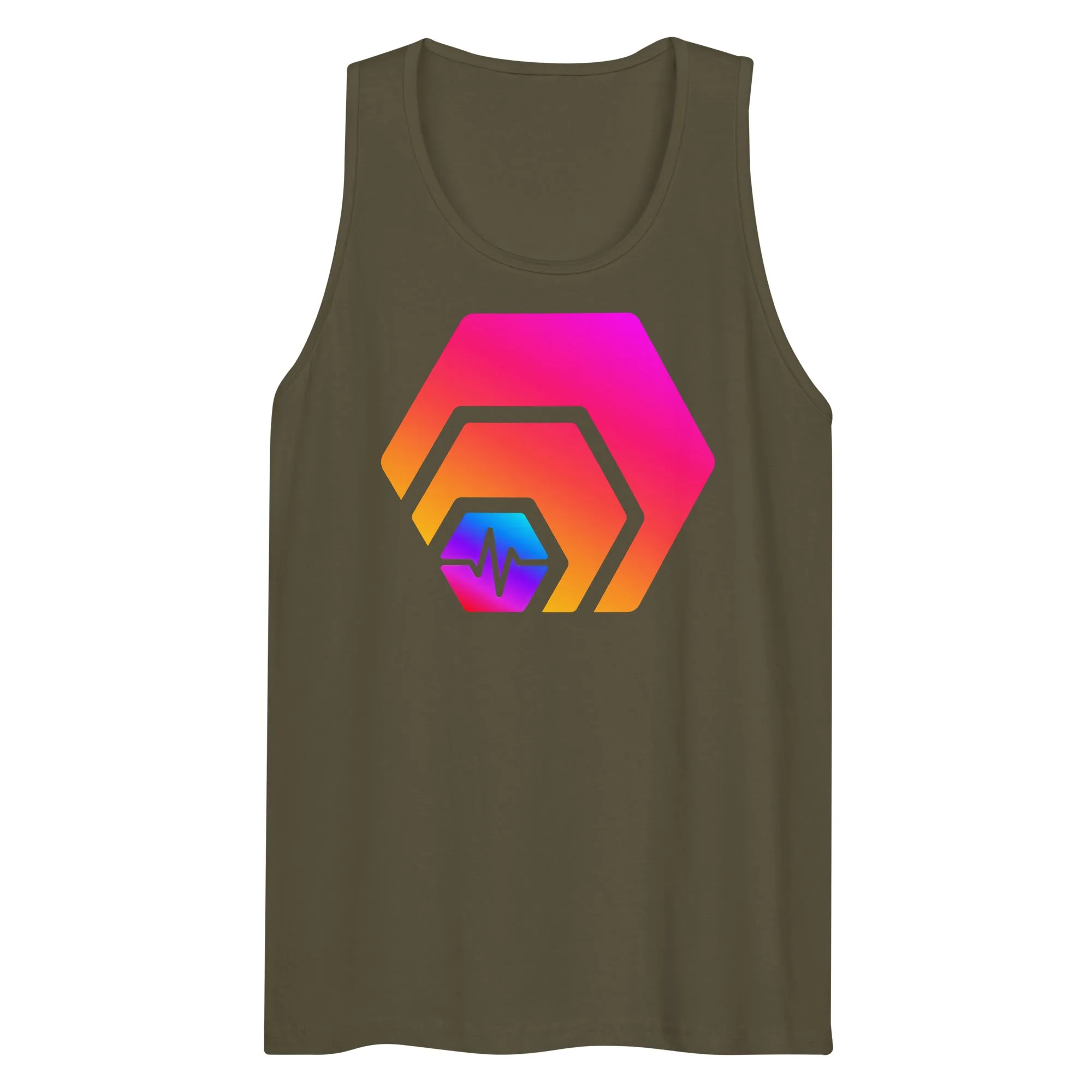 HEX and PulseChain Men’s Premium Tank Top