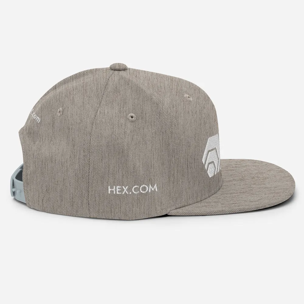 HEX PulseX PulseChain Snapback Hat