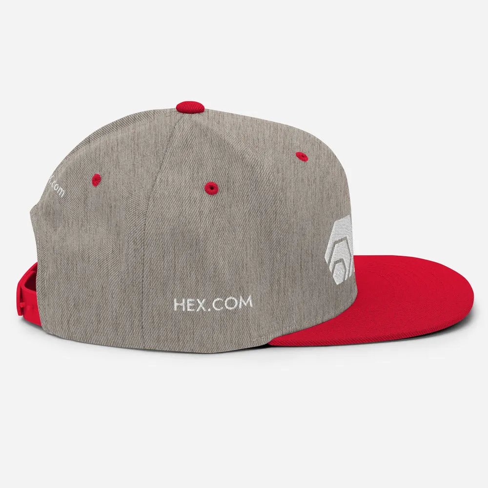 HEX PulseX PulseChain Snapback Hat