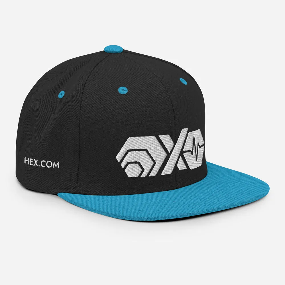 HEX PulseX PulseChain Snapback Hat