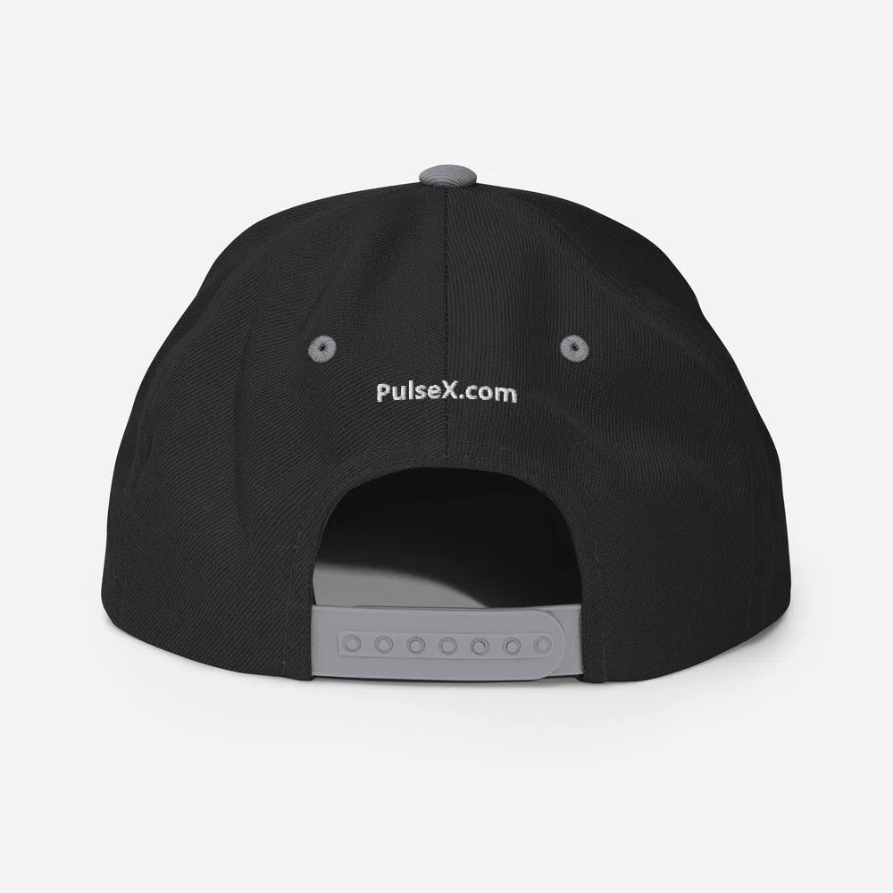 HEX PulseX PulseChain Snapback Hat