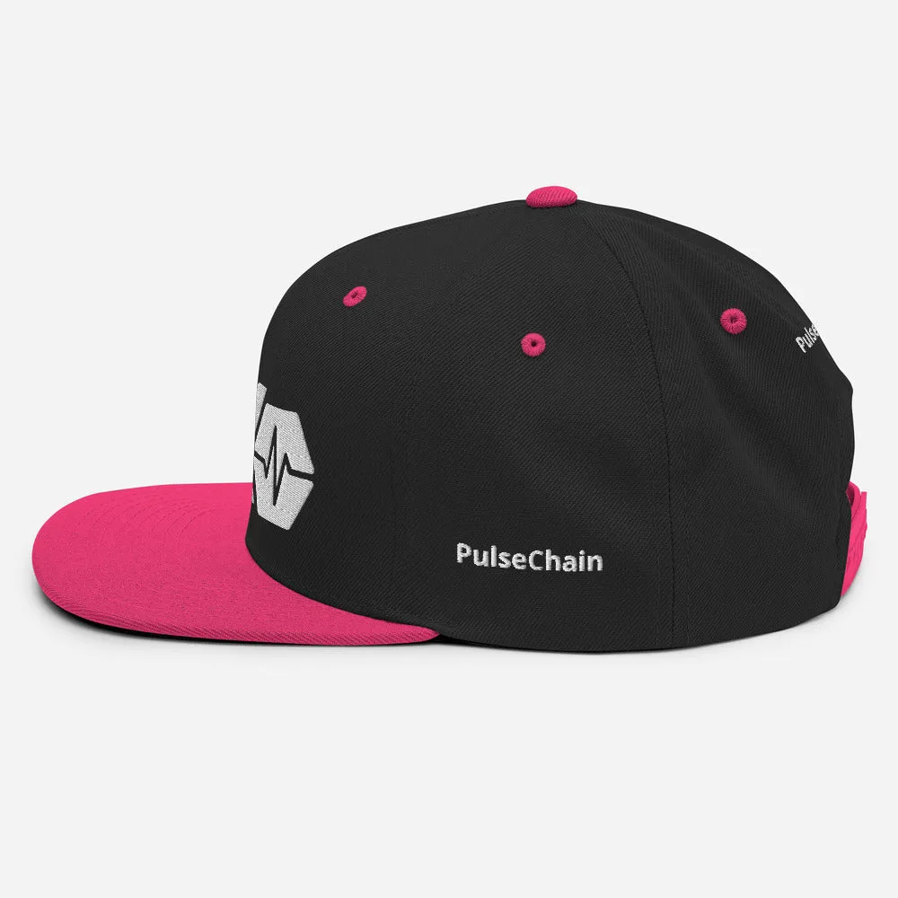 HEX PulseX PulseChain Snapback Hat