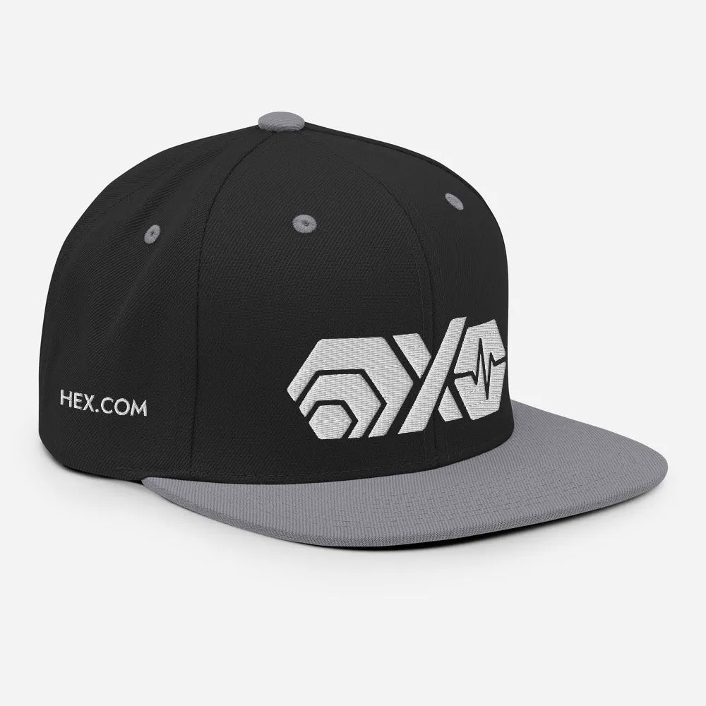 HEX PulseX PulseChain Snapback Hat