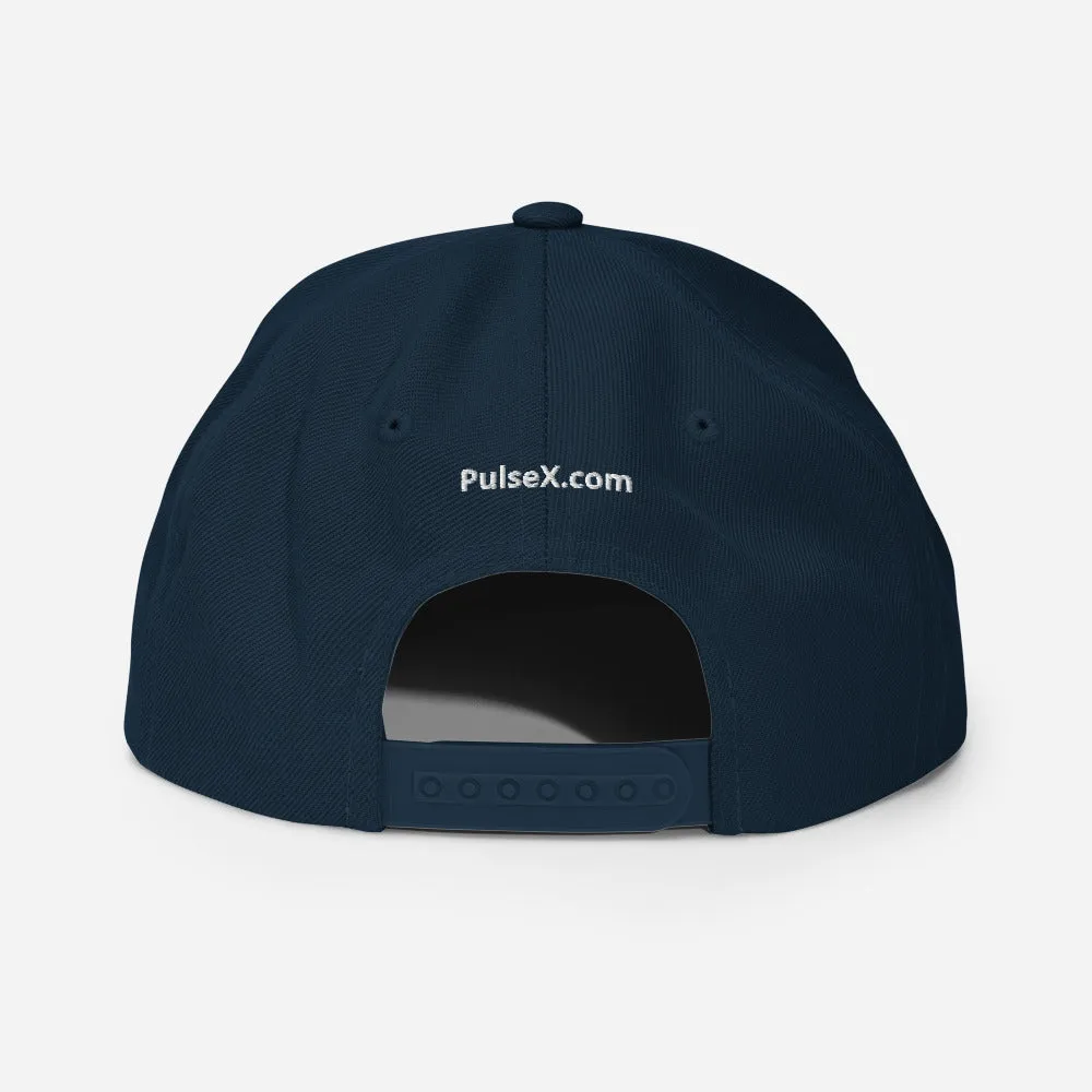 HEX PulseX PulseChain Snapback Hat