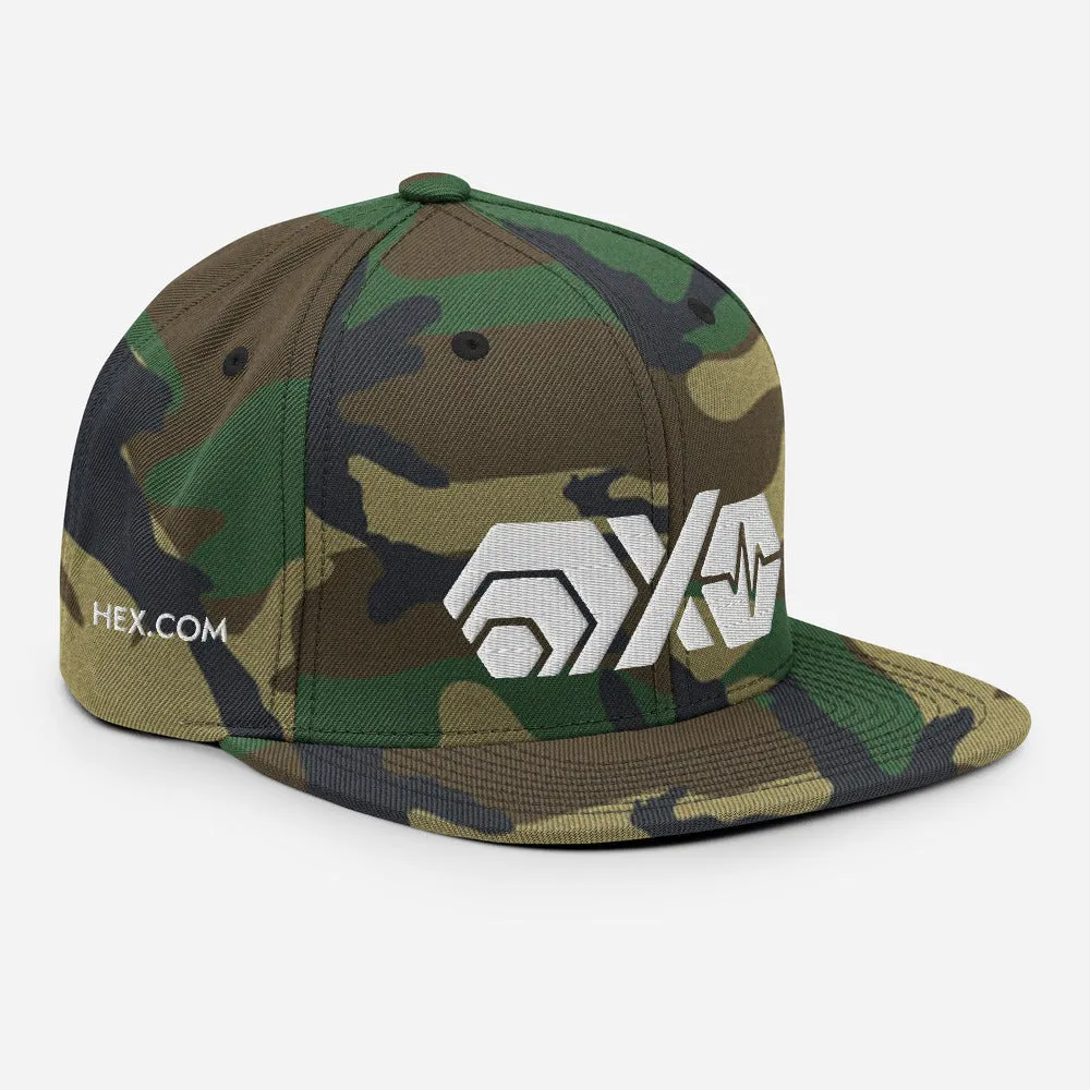 HEX PulseX PulseChain Snapback Hat