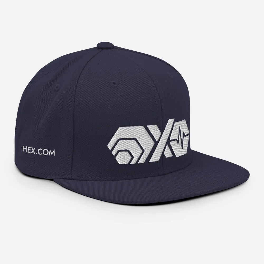 HEX PulseX PulseChain Snapback Hat