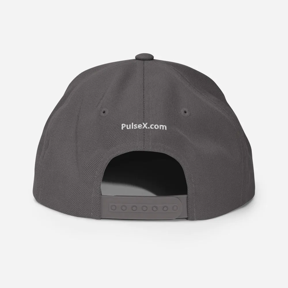 HEX PulseX PulseChain Snapback Hat