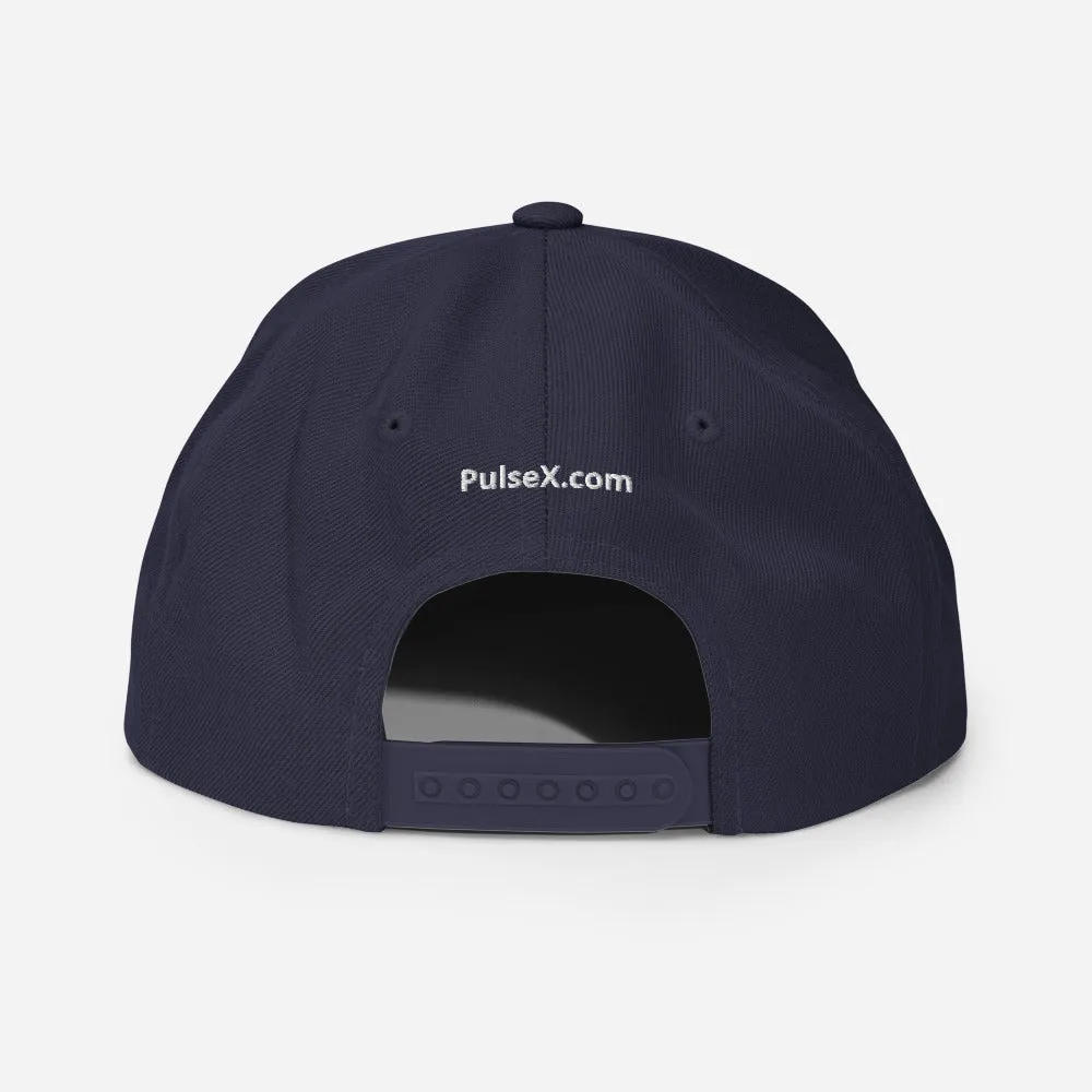 HEX PulseX PulseChain Snapback Hat