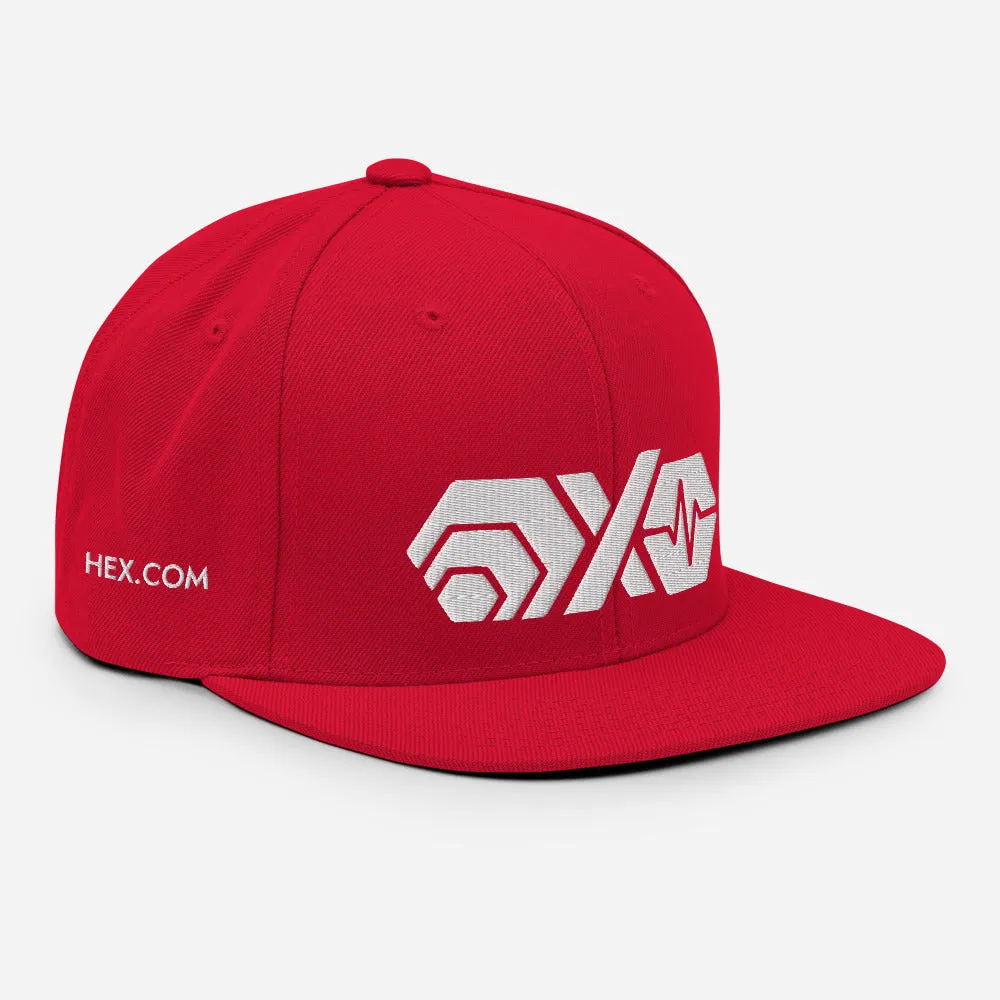 HEX PulseX PulseChain Snapback Hat