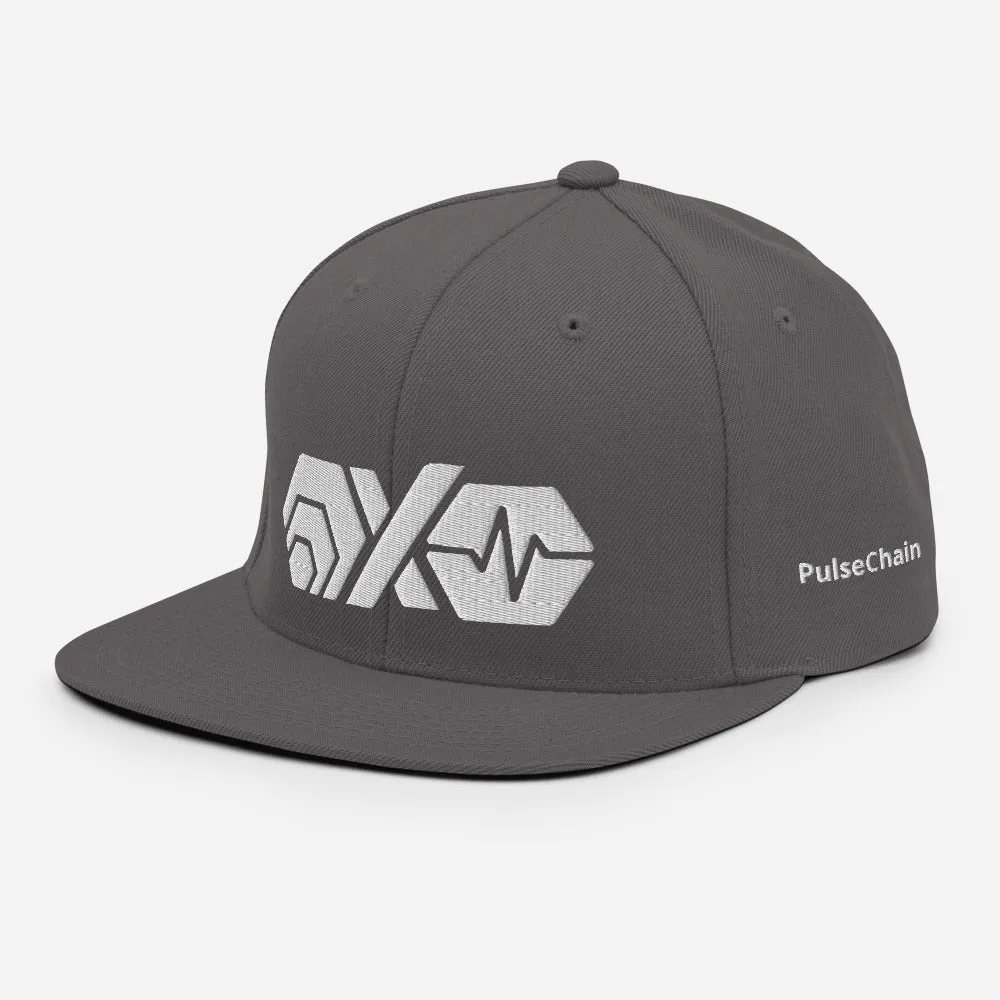 HEX PulseX PulseChain Snapback Hat