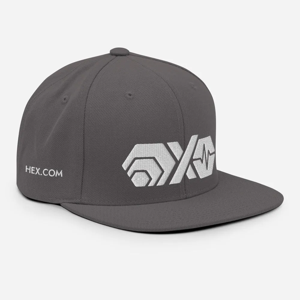 HEX PulseX PulseChain Snapback Hat