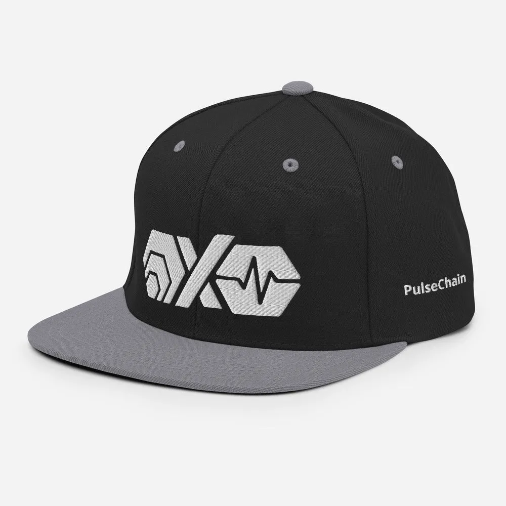 HEX PulseX PulseChain Snapback Hat