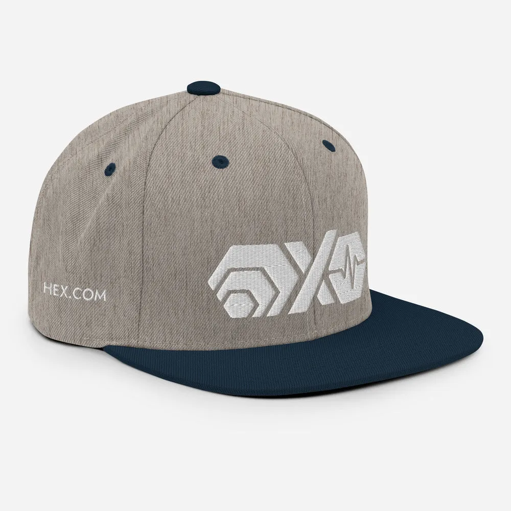 HEX PulseX PulseChain Snapback Hat