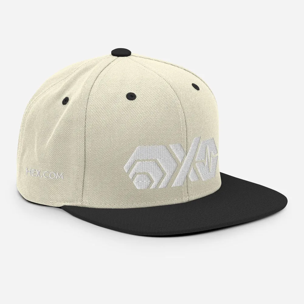 HEX PulseX PulseChain Snapback Hat