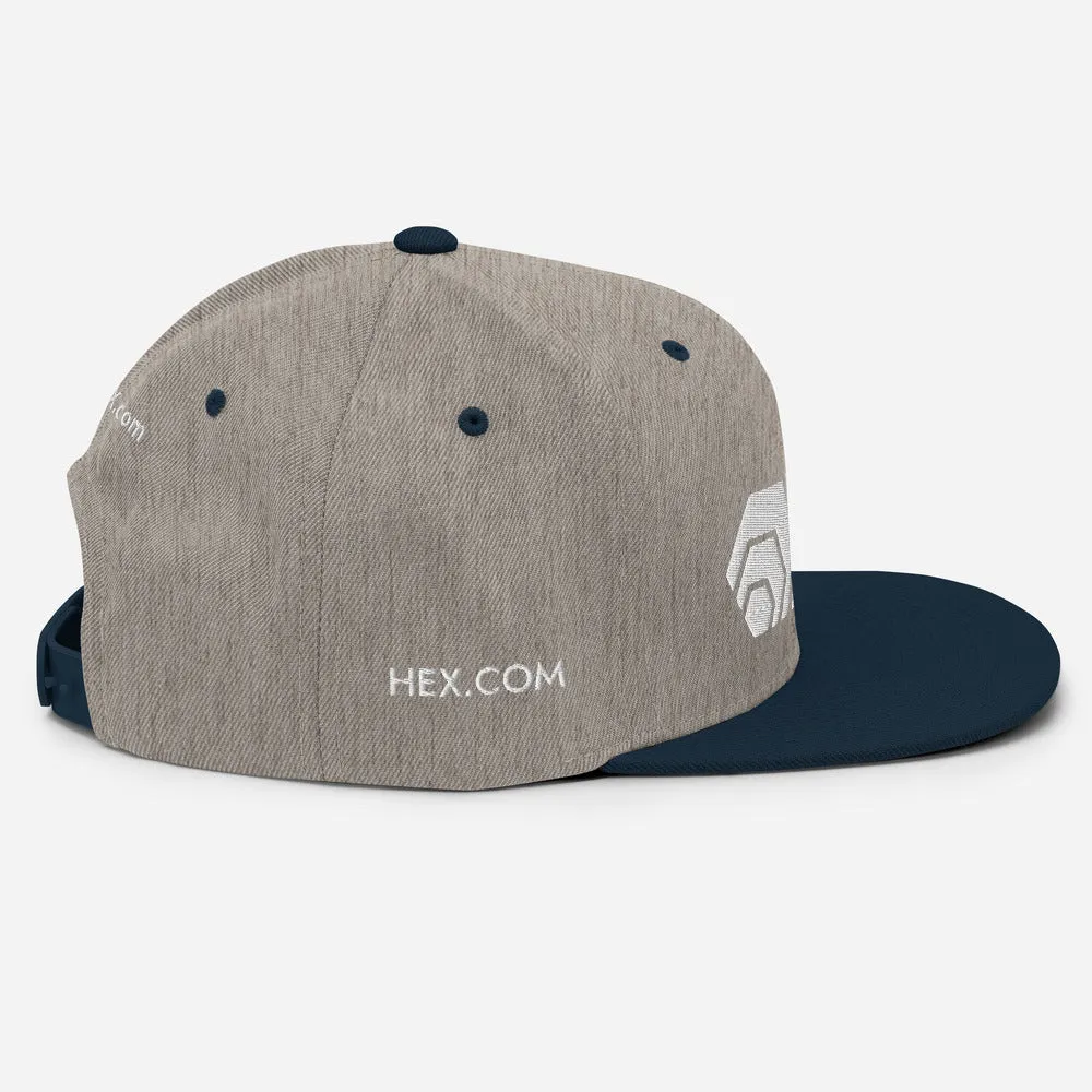 HEX PulseX PulseChain Snapback Hat