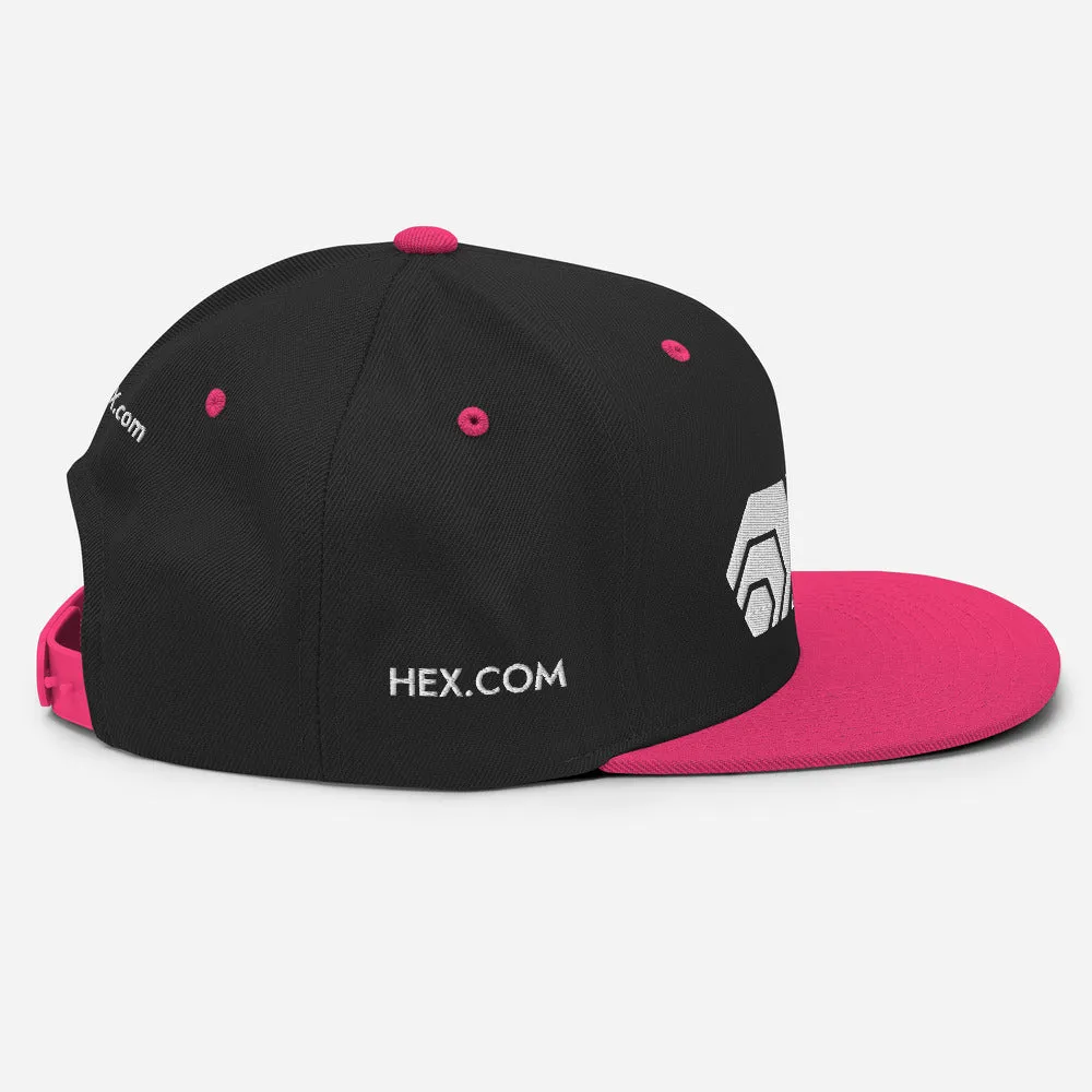 HEX PulseX PulseChain Snapback Hat