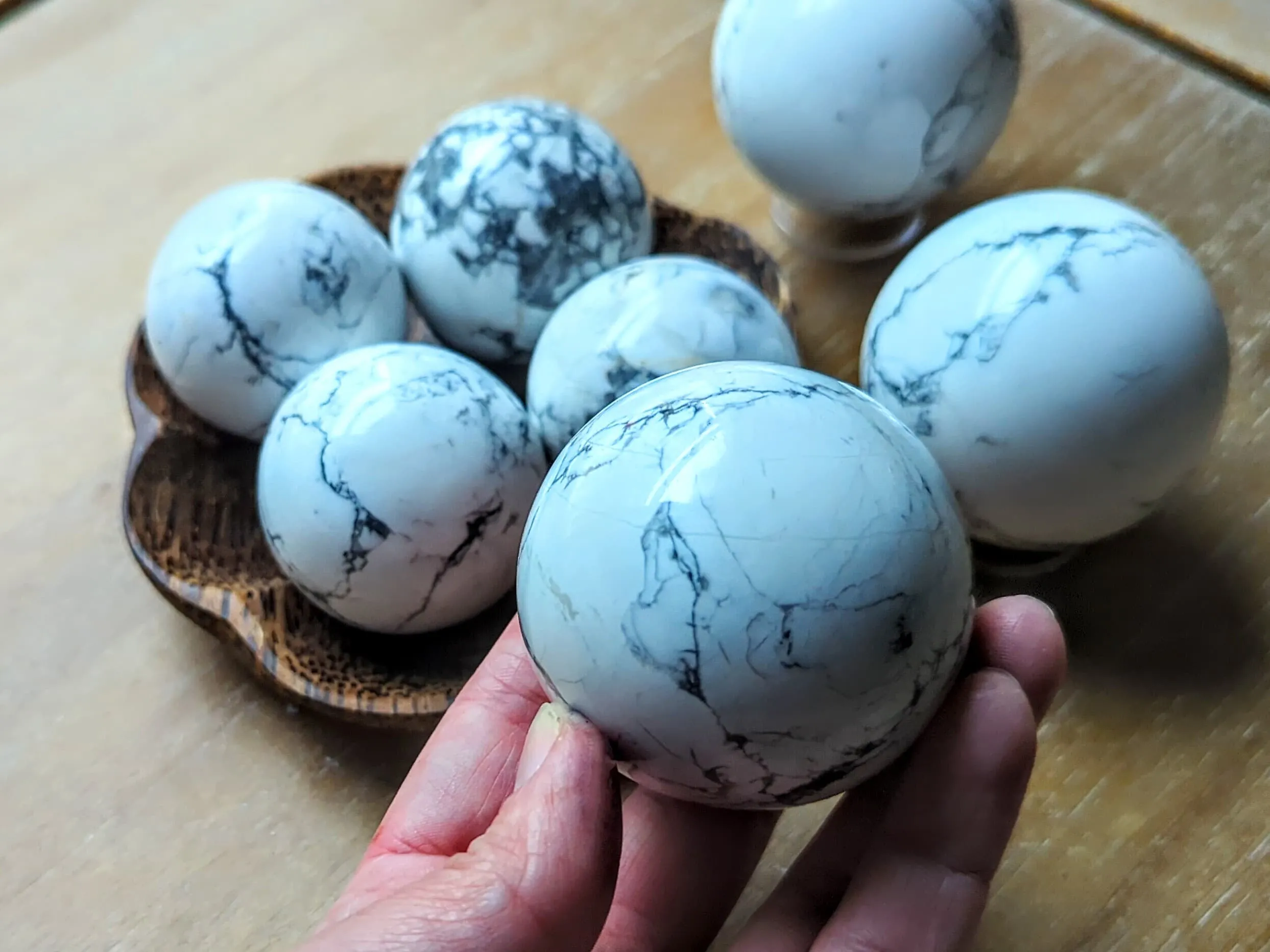 Howlite Sphere