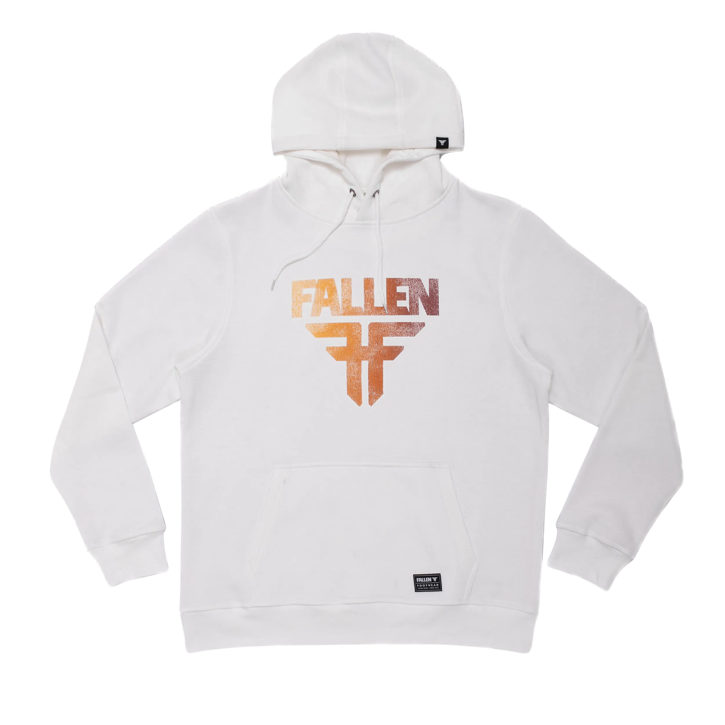 INSIGNIA HOODIE WHITE/ORANGE GRADIENT