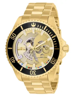 Invicta Star Wars Limited Edition Mens Watch - C-3PO - Gold-Tone - Bracelet