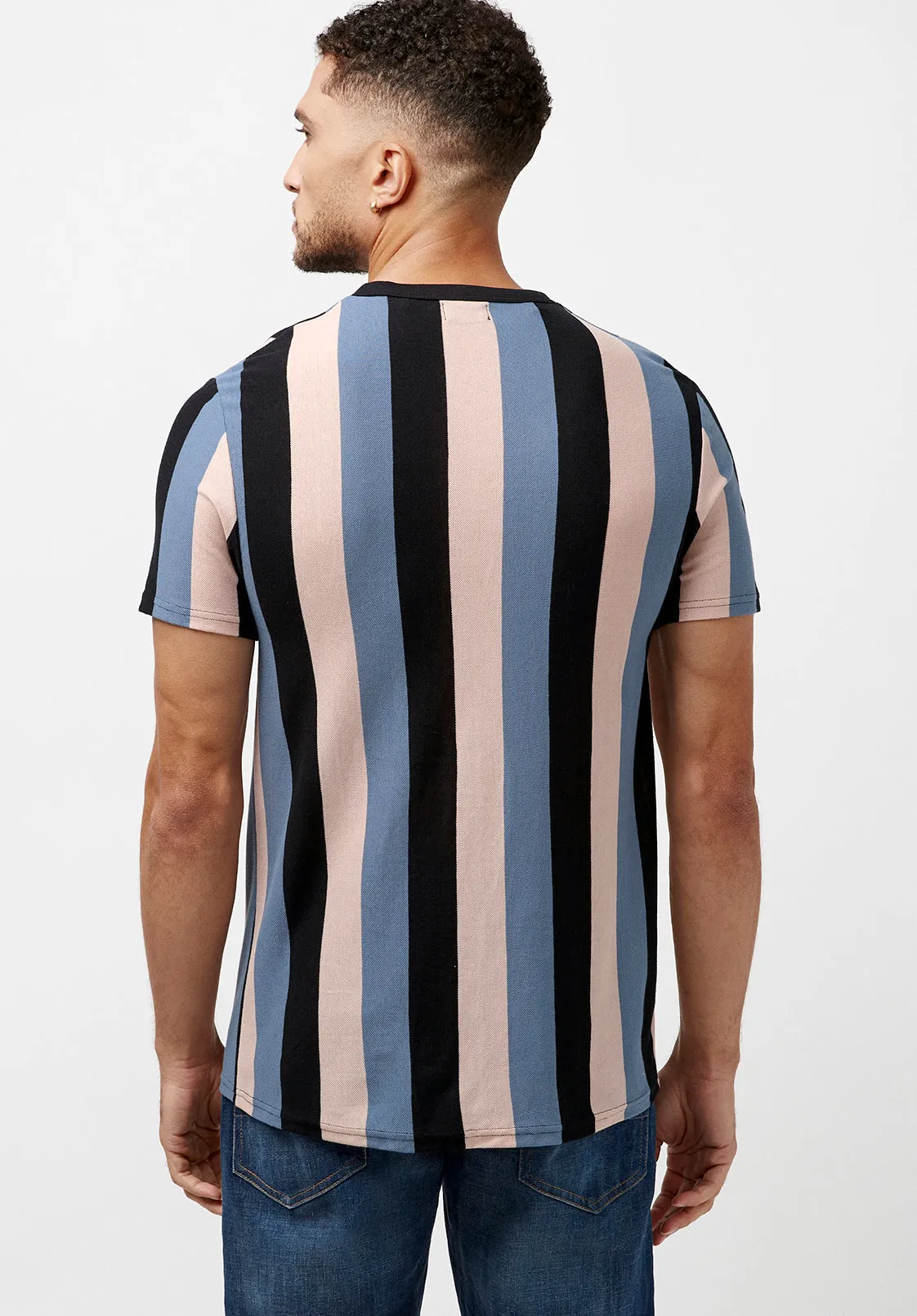 Kamand Ref Stripe Pique T-Shirt - BM23921