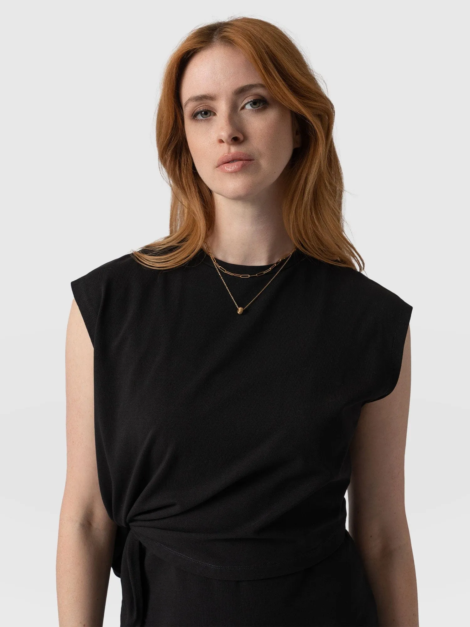 Kensal Knot Dress - Black