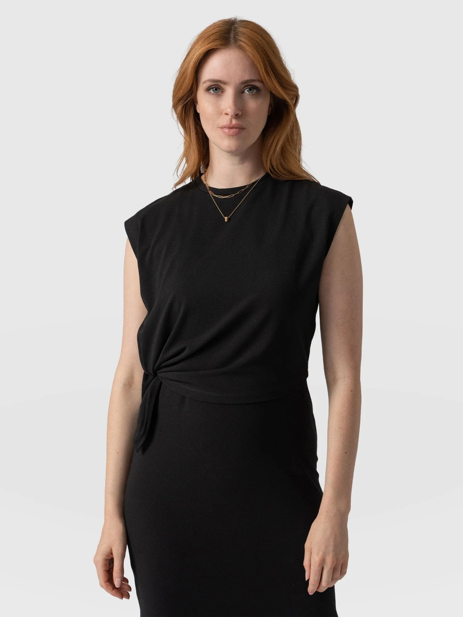 Kensal Knot Dress - Black